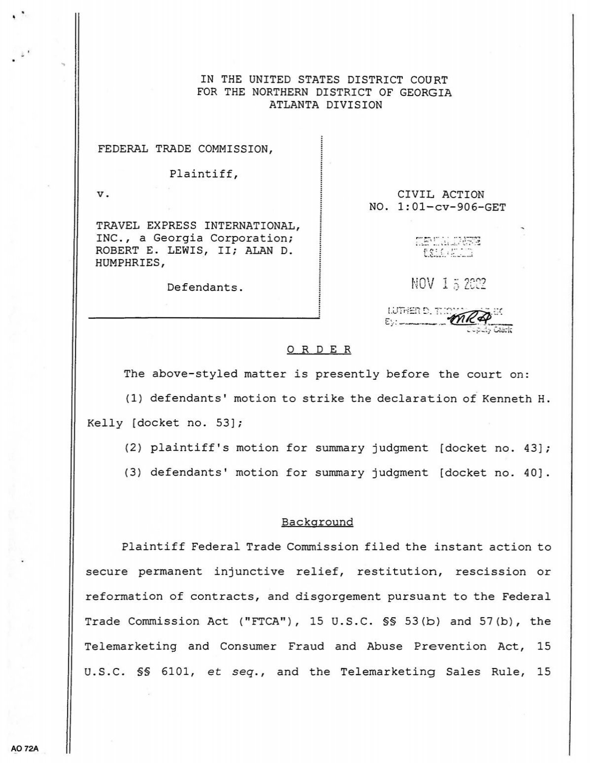 motion for summary judgment template motion for summary judgment template