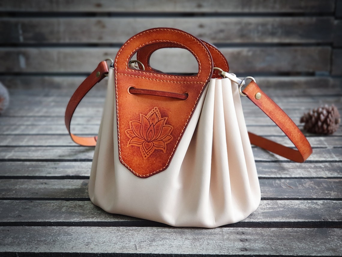 leather bag template