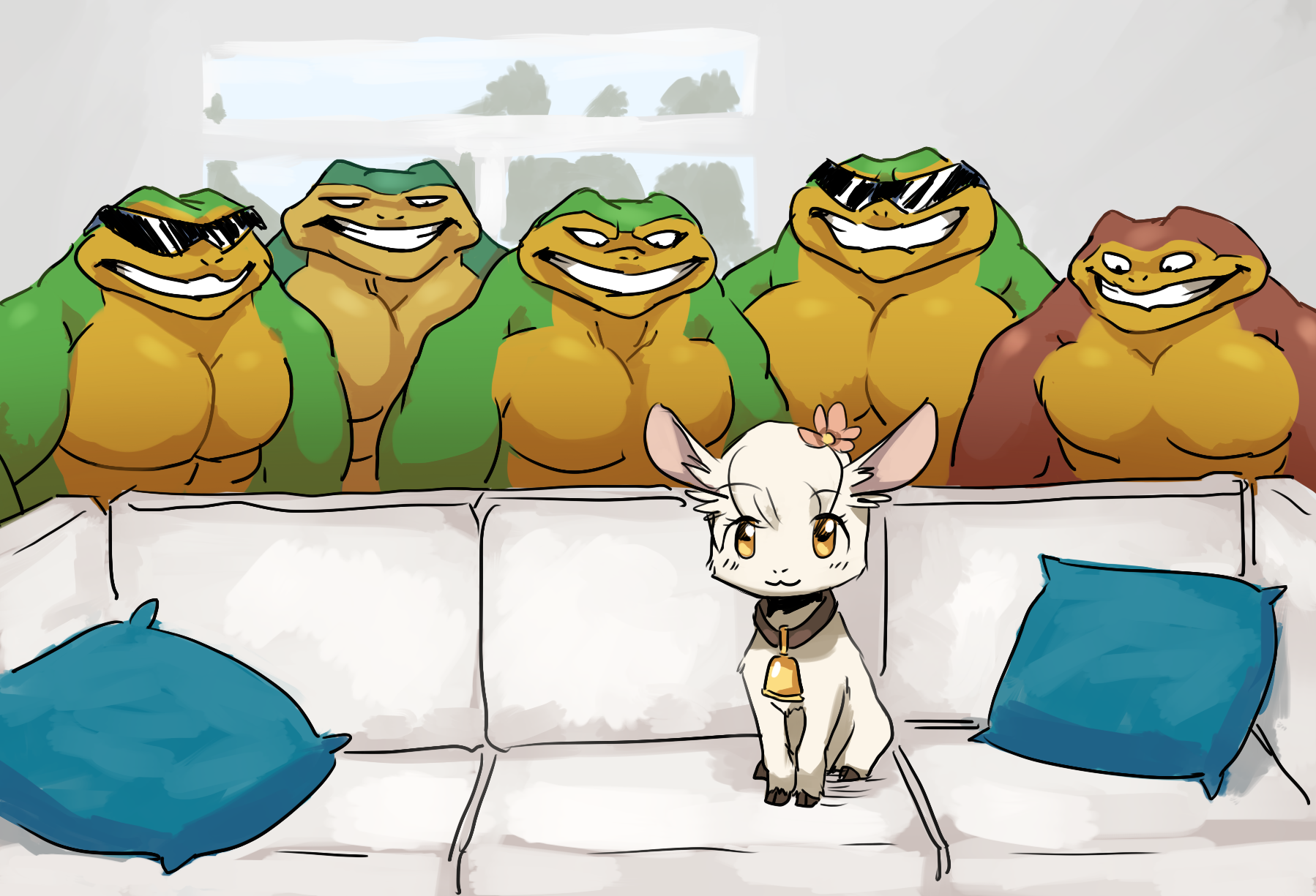 Piper Perri Surrounded Blank Template Imgflip