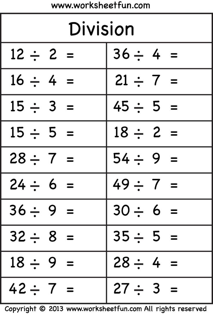 Printable Division Worksheets 3rd Grade 2A Printable Division Worksheets 3rd Grade 2A
