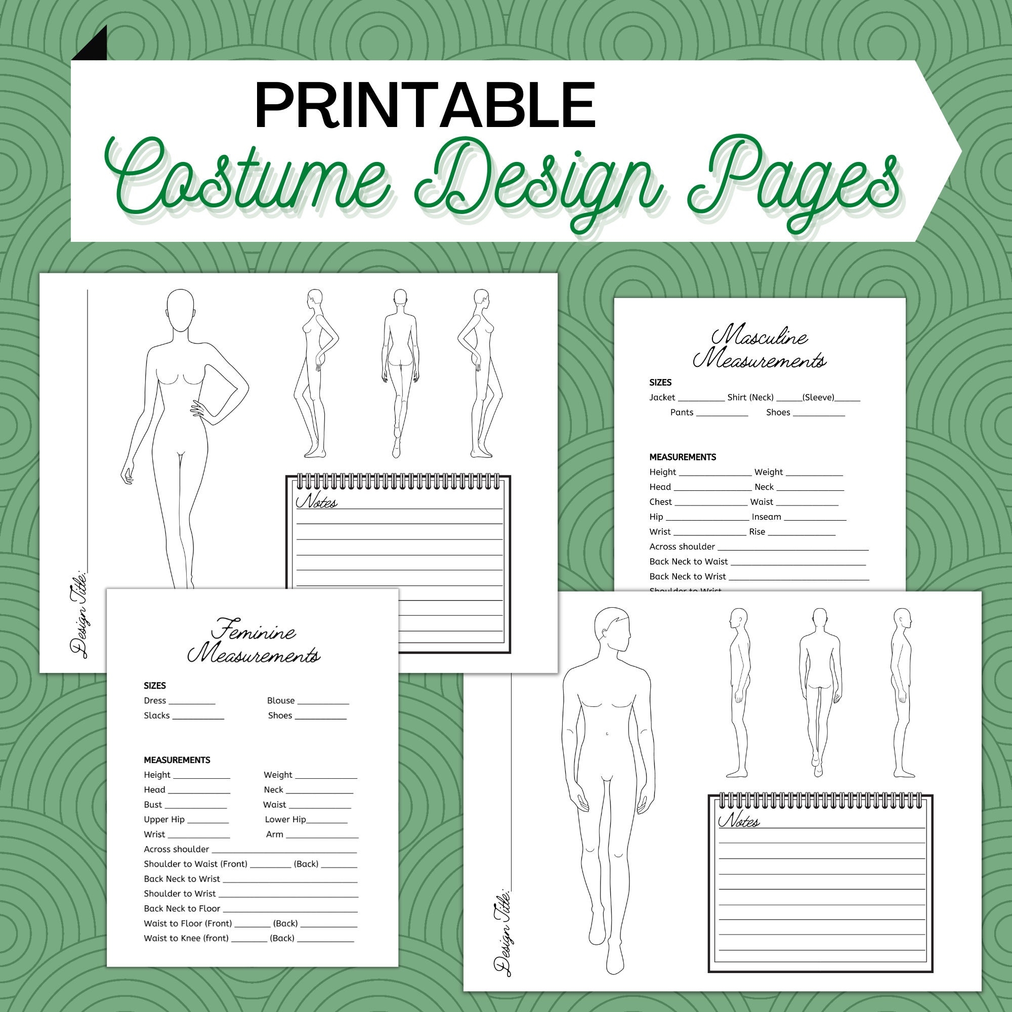 Printable Fillable Costume Fashion Drawing Design Journal Pages Insert Set Bundle Digital Download Pdfs Etsy Printable Fillable Costume Fashion Drawing Design Journal Pages Insert Set Bundle Digital Download Pdfs Etsy