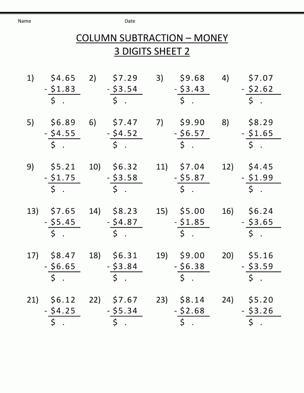 Printable Grade 4 Math Worksheets Printable Grade 4 Math Worksheets