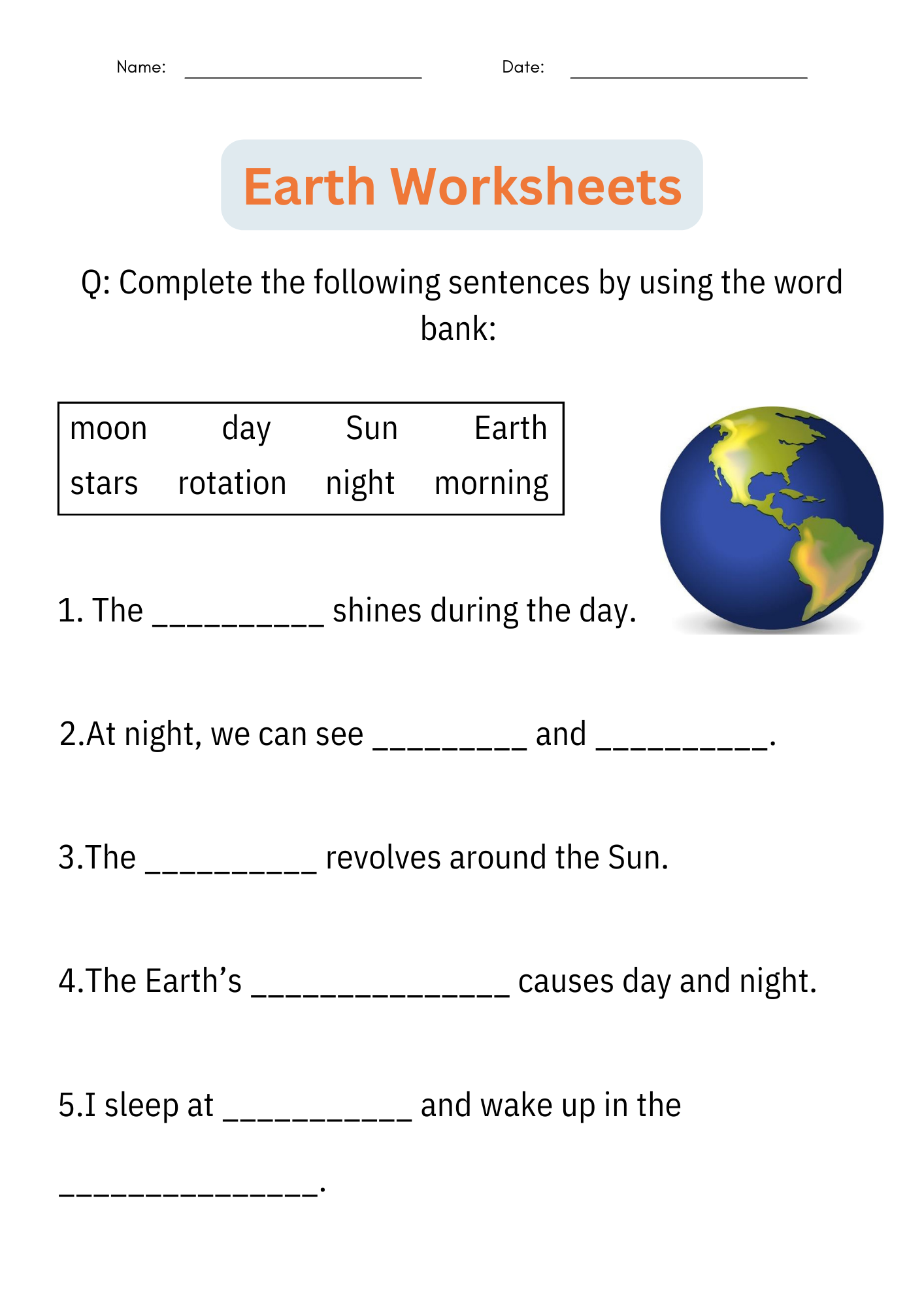 science worksheets for 1st graders science worksheets for 1st graders
