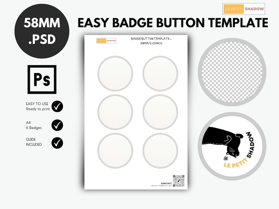 2.25 button template