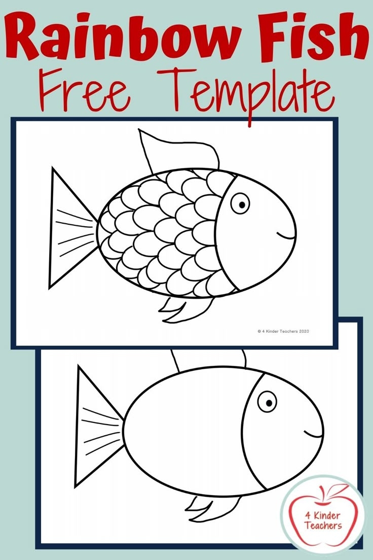Rainbow Fish Free Printable Rainbow Fish Free Printable