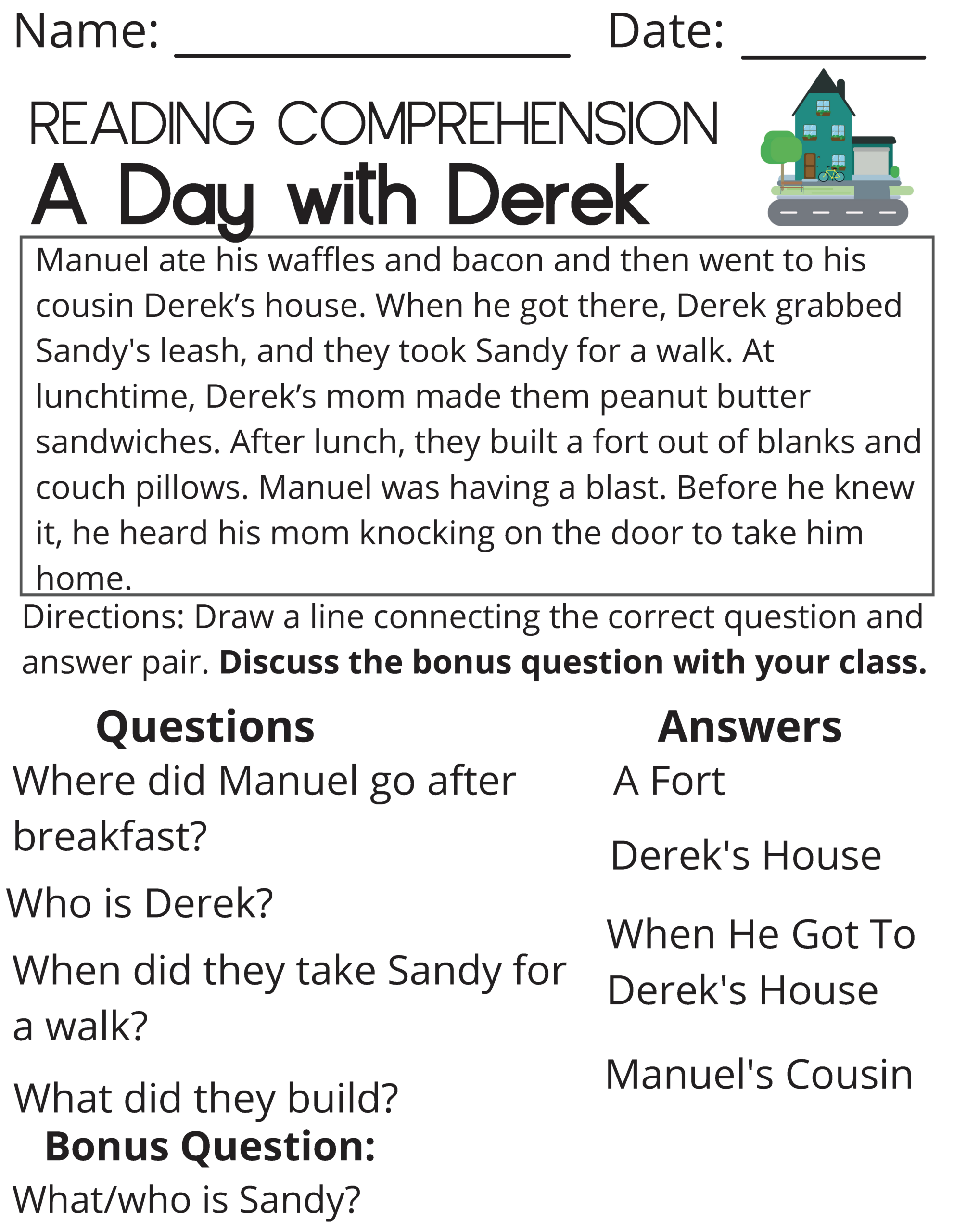 3rd grade ela worksheets