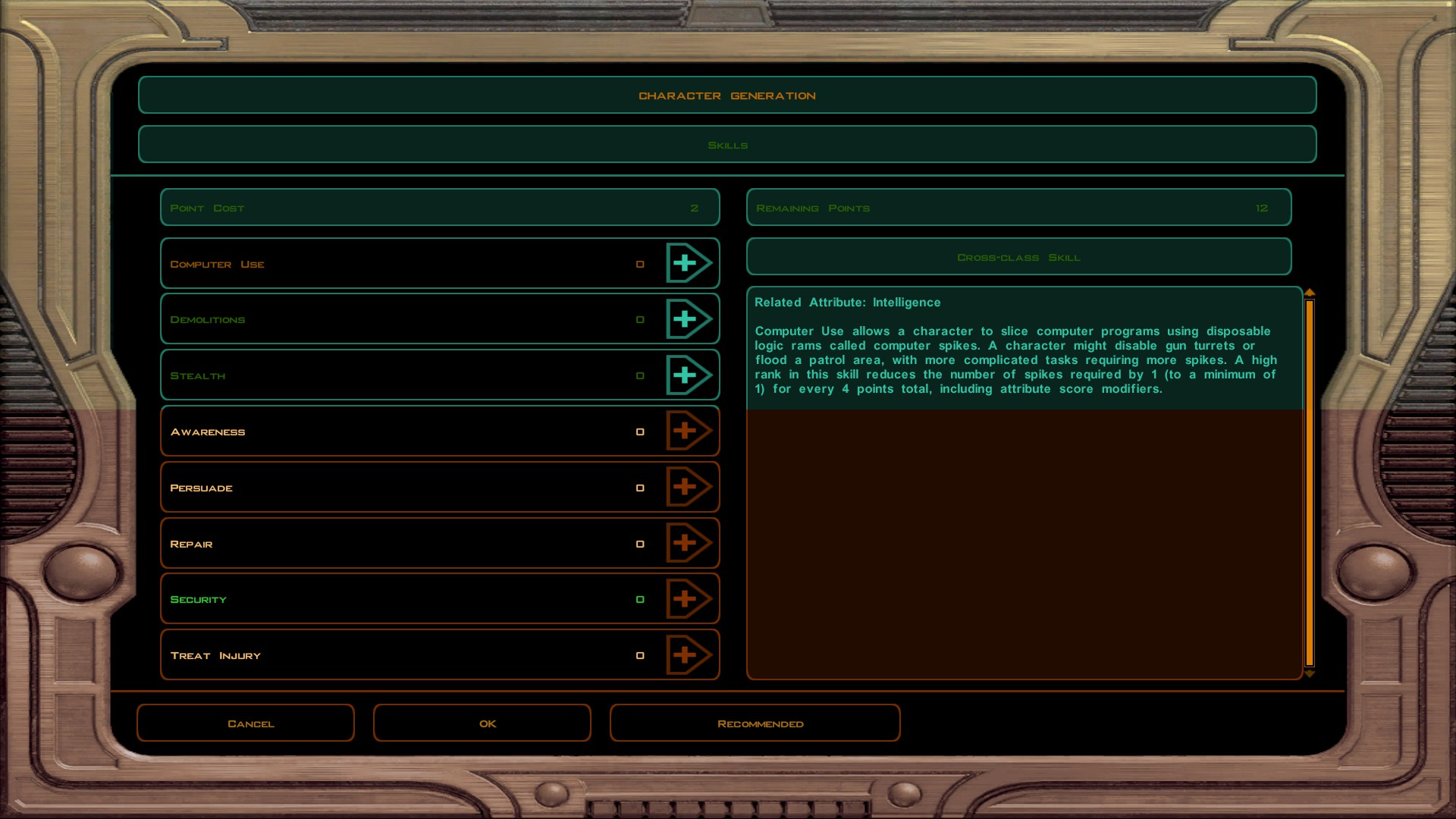 ROR Dev Diary 1 Main Menu Character Creation Revenge Of Revan Deadly Stream