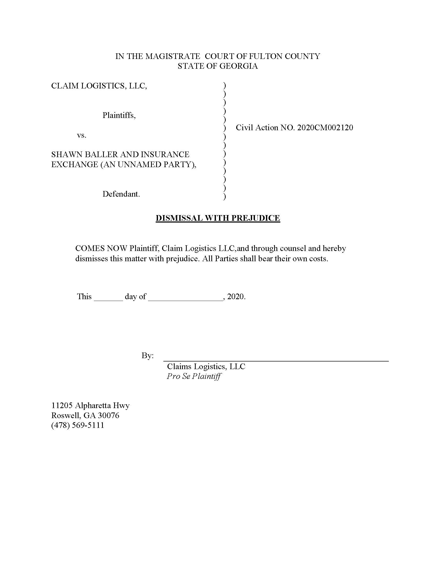 Sample Motion To Dismiss Georgia PDF DVGA Sample Motion To Dismiss Georgia PDF DVGA
