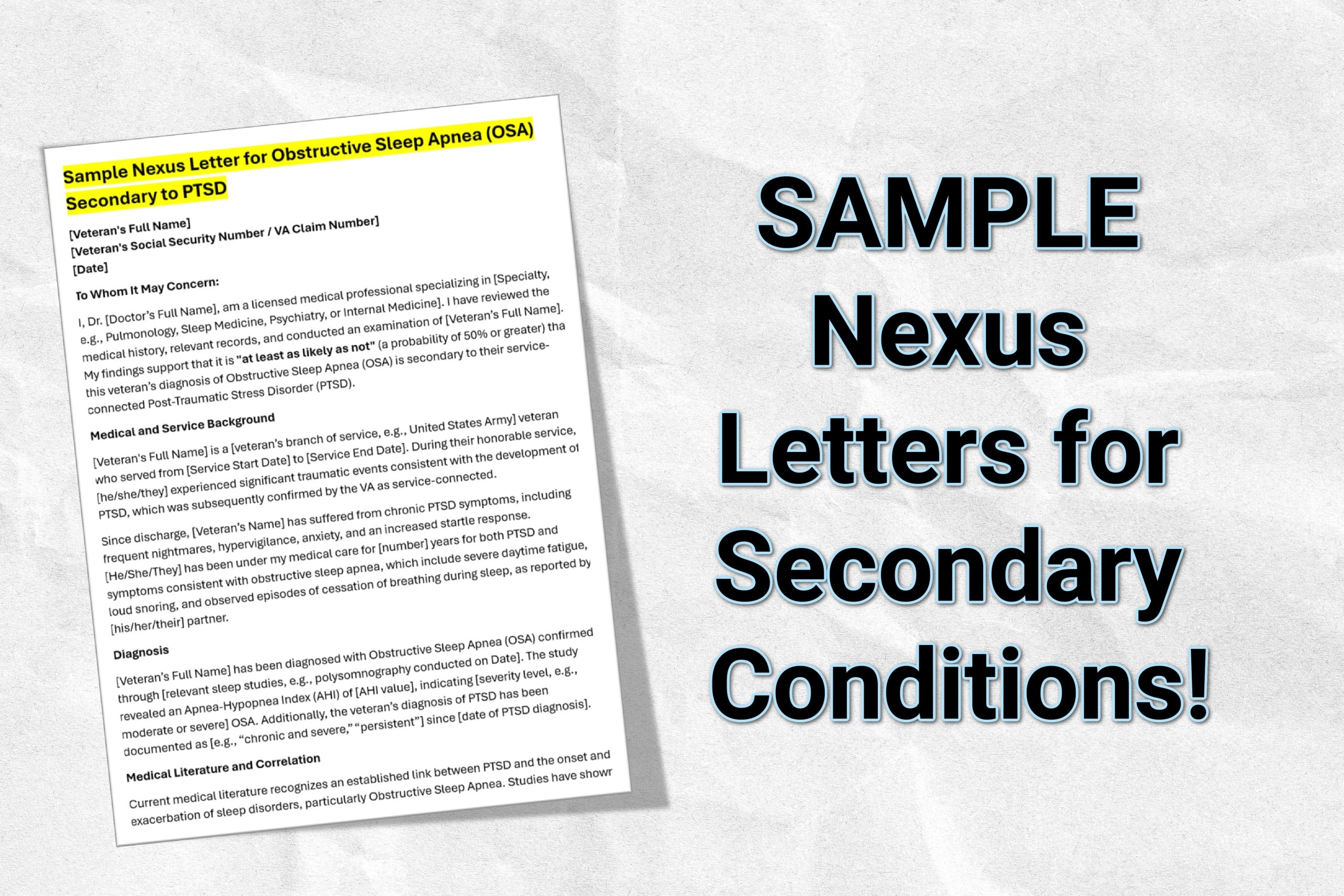 nexus letter template