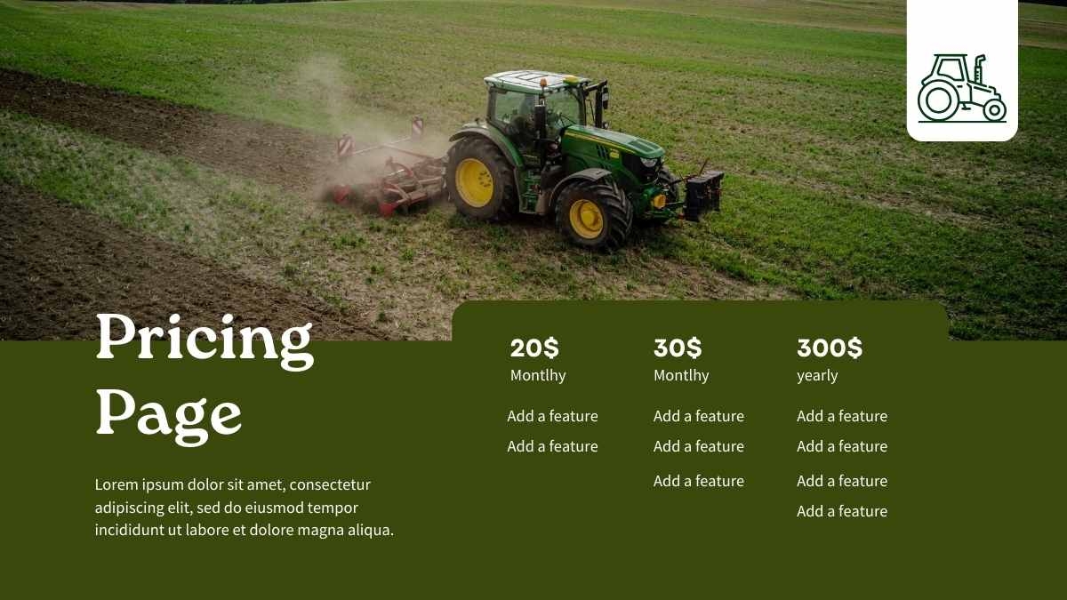 john deere business powerpoint template