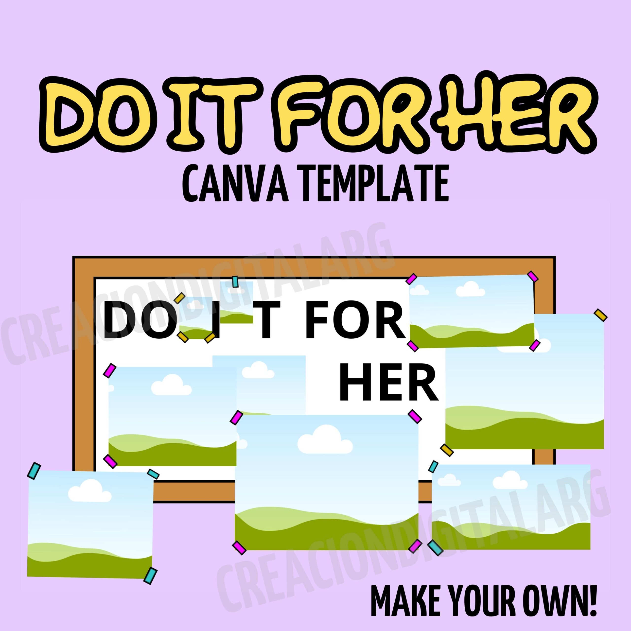 do it for her template