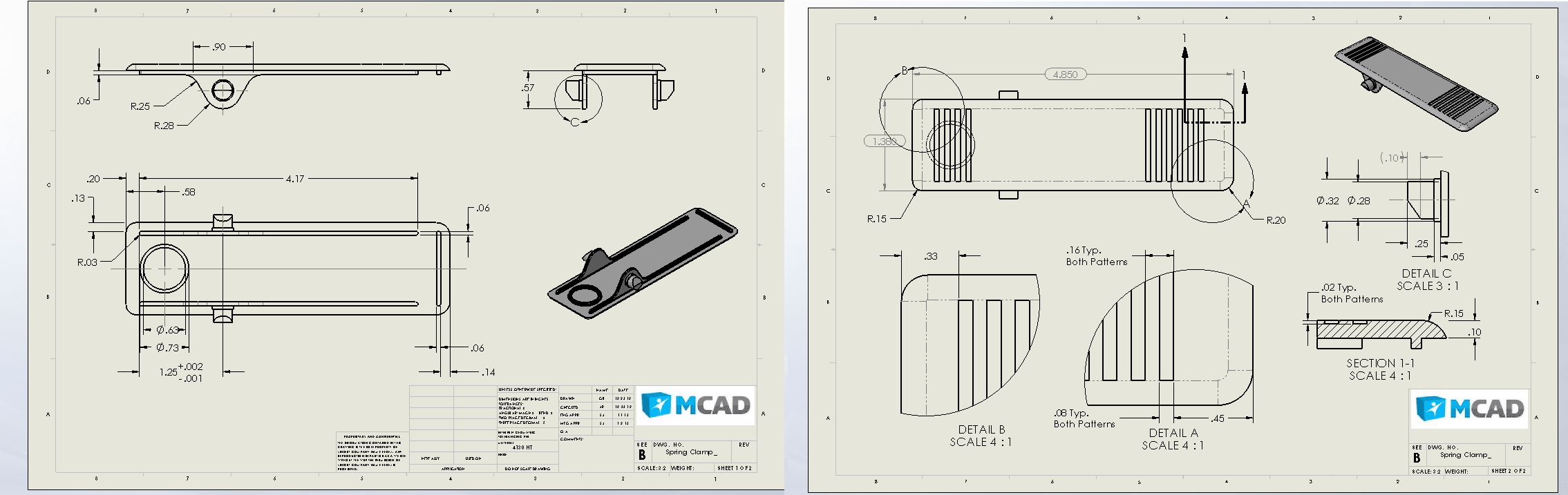 SOLIDWORKS Custom Sheet Format SOLIDWORKS Custom Sheet Format