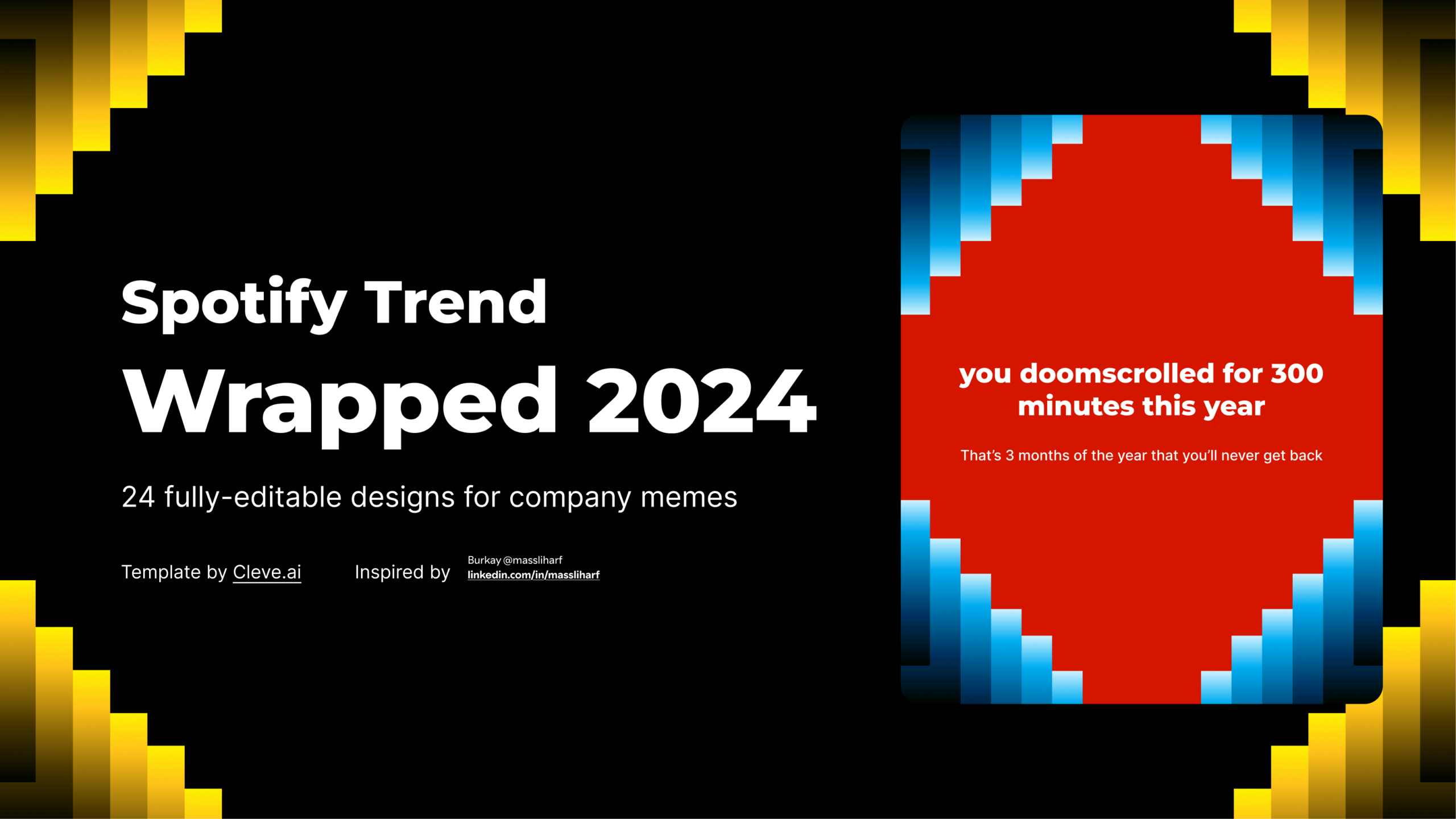 Spotify Wrapped 2024 Trend Template Create Yours Your Company s Figma