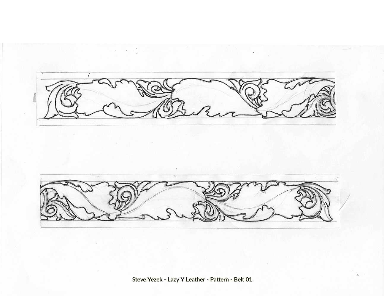 leather tooling templates