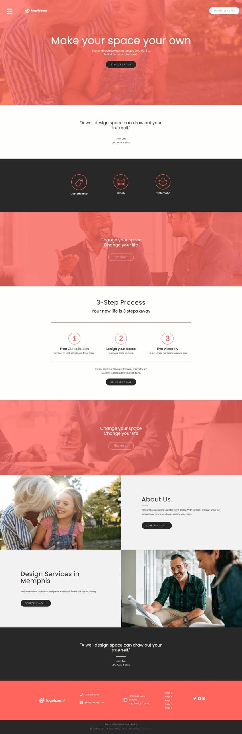 storybrand page templates hello theme