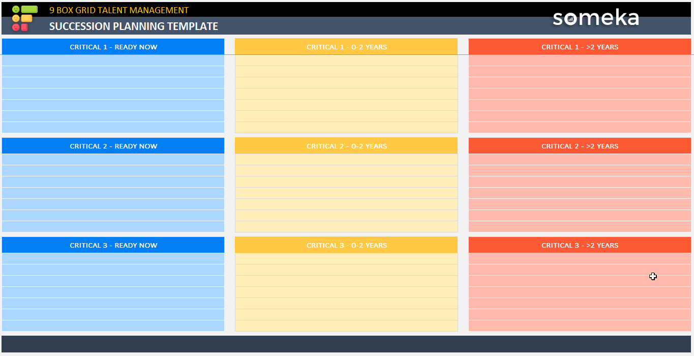 Succession Planning Template Excel And PDF Succession Planning Template Excel And PDF