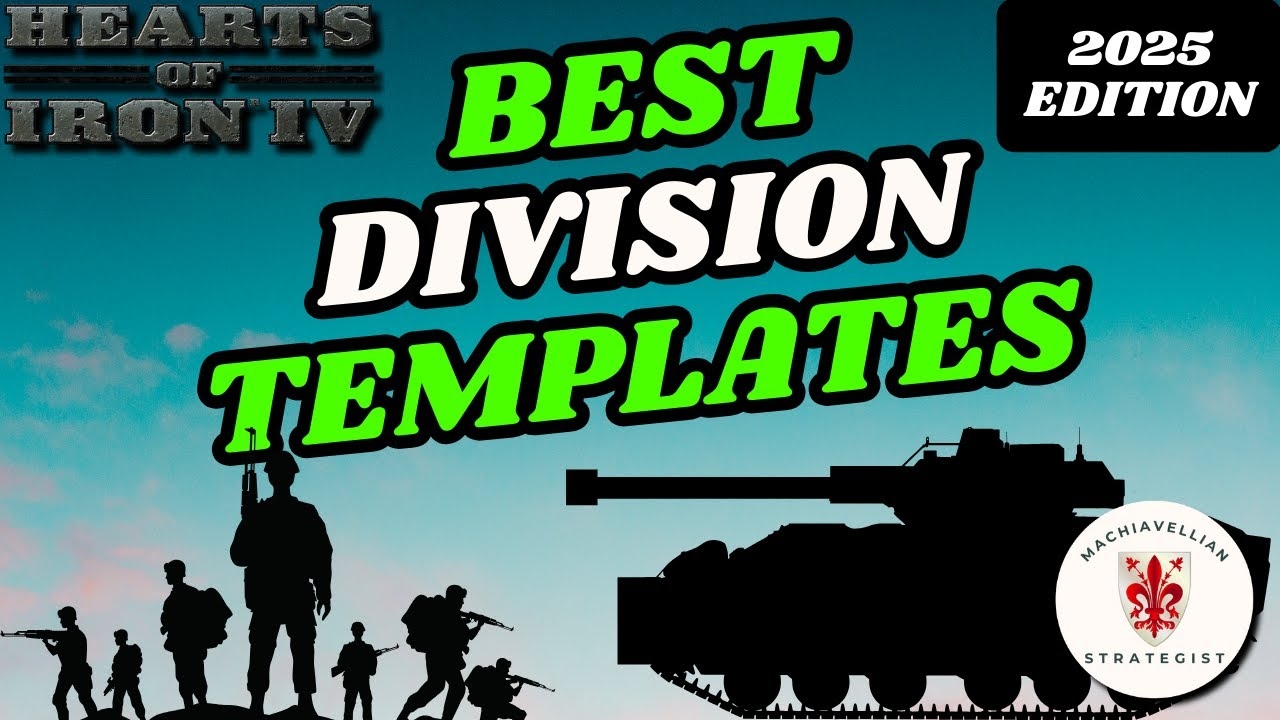 The BEST HOI4 Division Templates In 2025 COMPLETE Guide Hearts Of Iron 4 YouTube