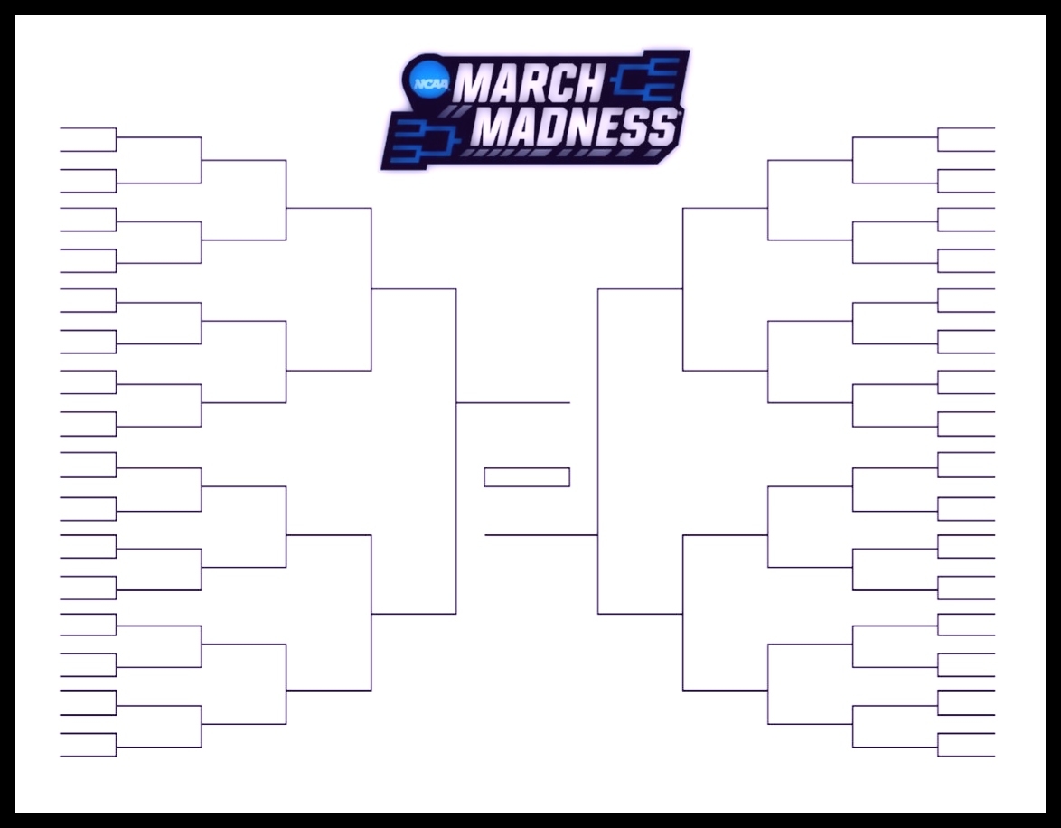 The Printable March Madness Bracket For The 2019 NCAA Tournament