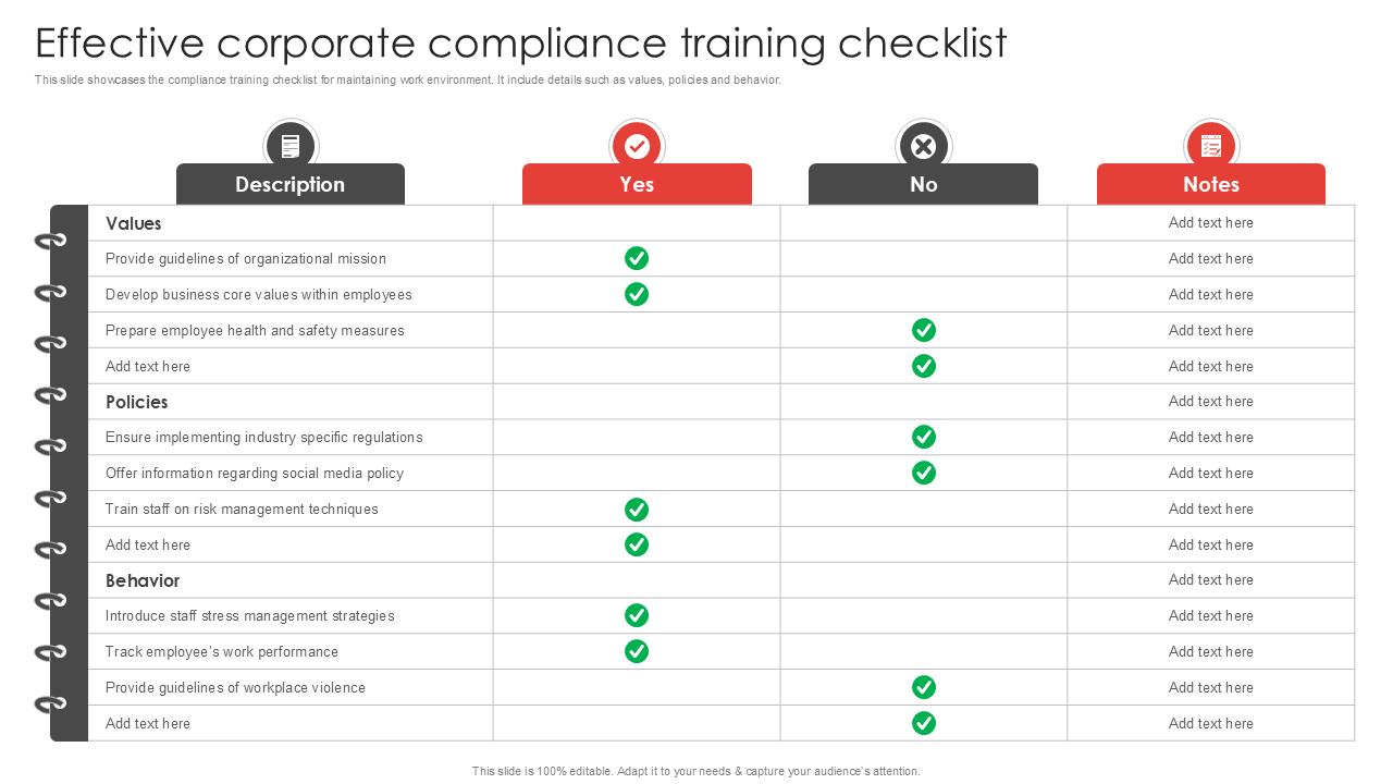 Top 10 Corporate Compliance Plan Samples With Templates And Examples