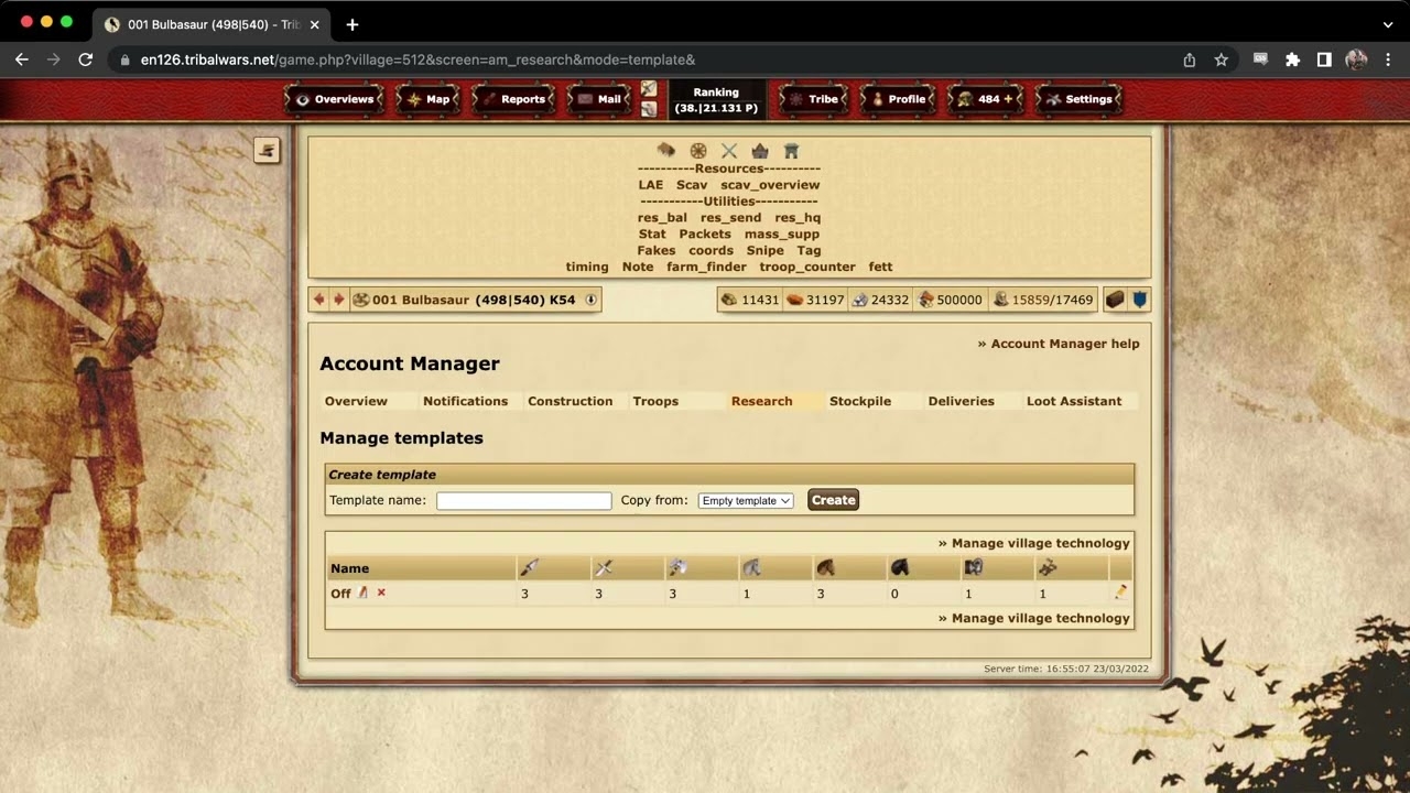 Tribal Wars Account Manager How To Set Up And Use YouTube