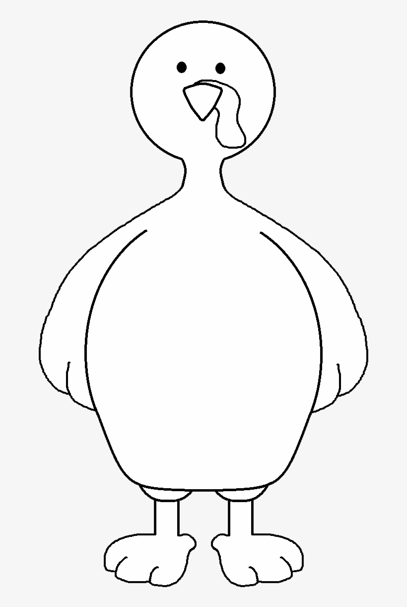 Turkey Body Printable