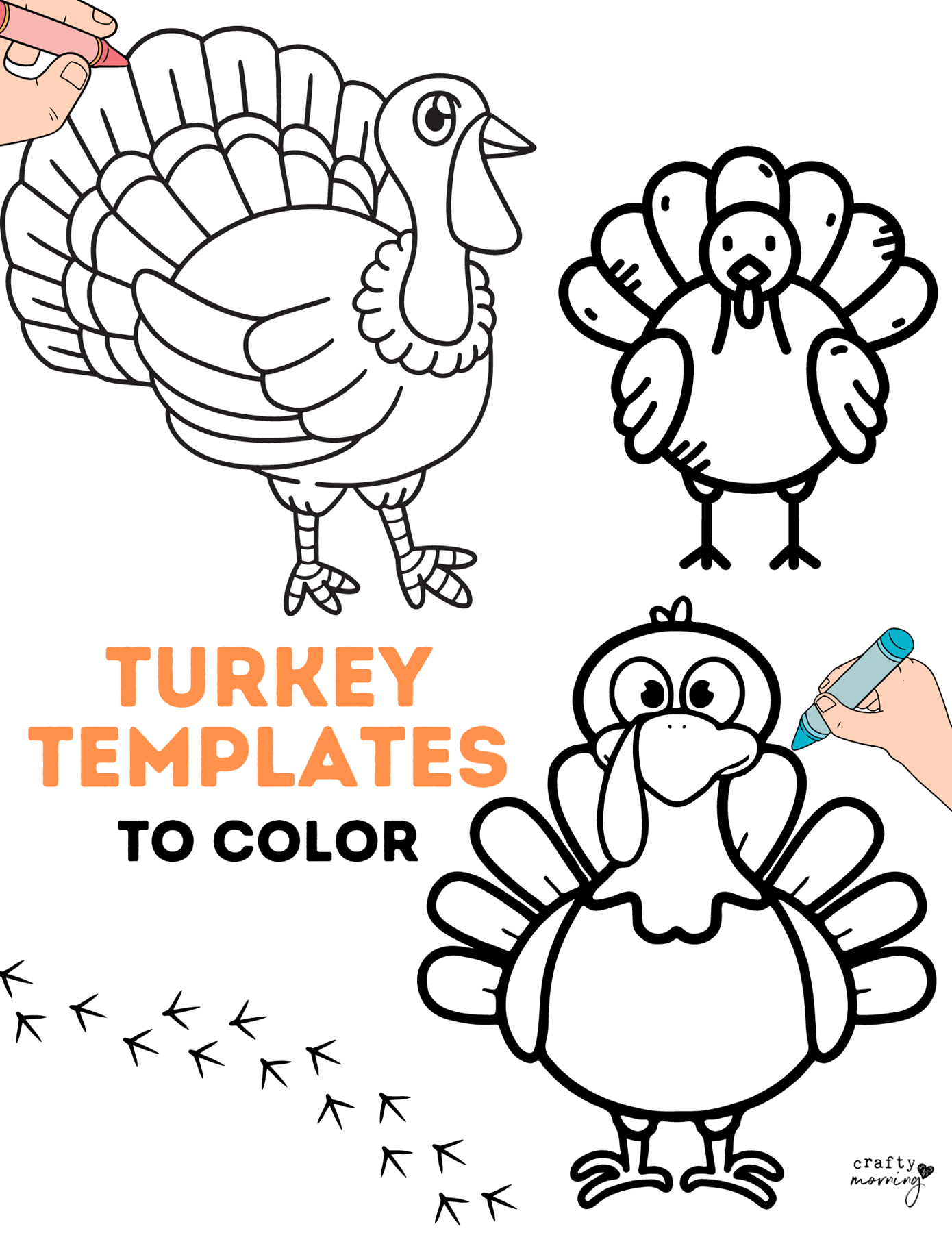 turkey disguise template