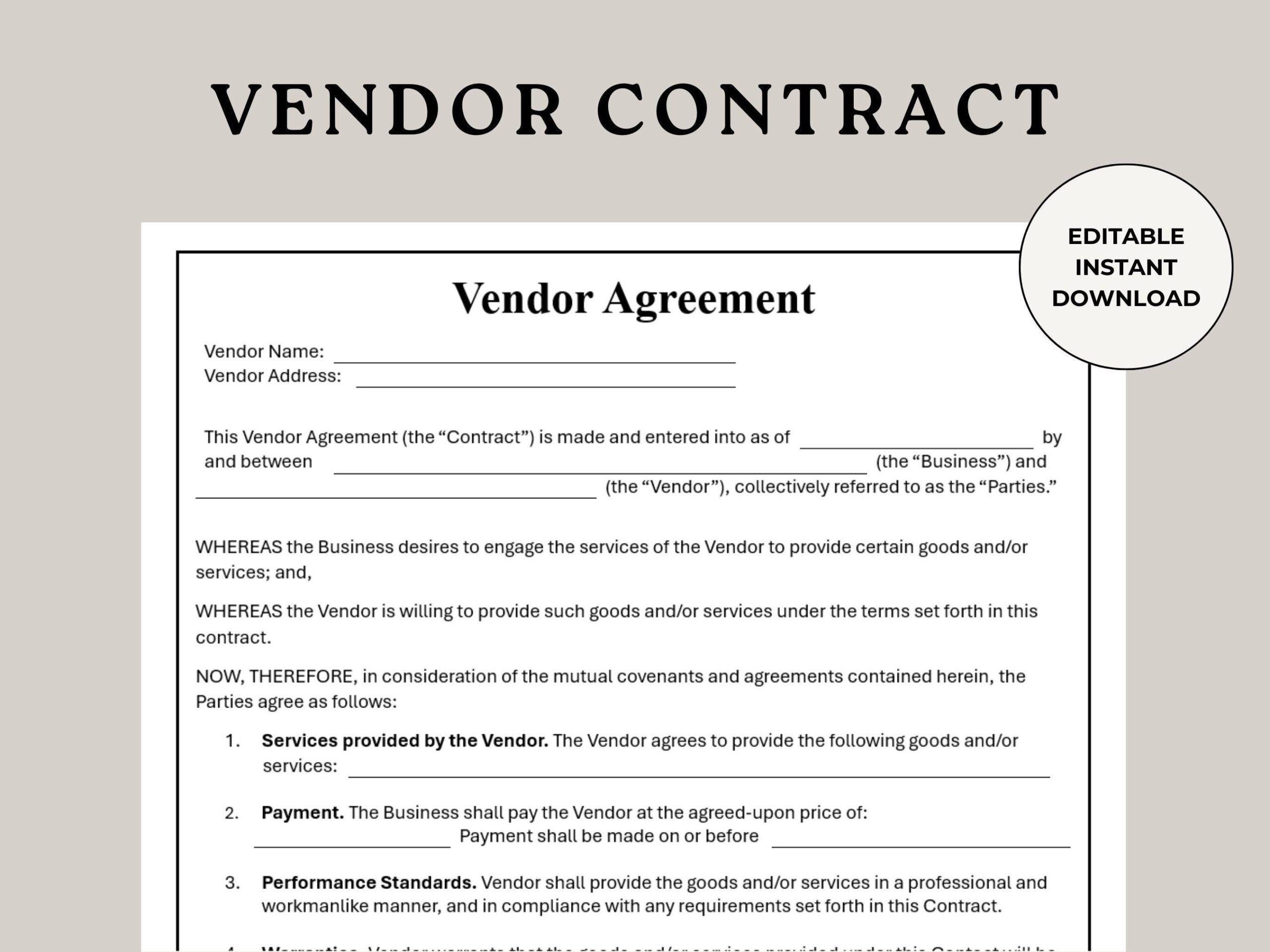 Vendor Contract Event Agreement Sales Contract Popup Event Vendor Truck Contract Vendor Supply Catering Vendor Service Compensation Etsy Vendor Contract Event Agreement Sales Contract Popup Event Vendor Truck Contract Vendor Supply Catering Vendor Service Compensation Etsy