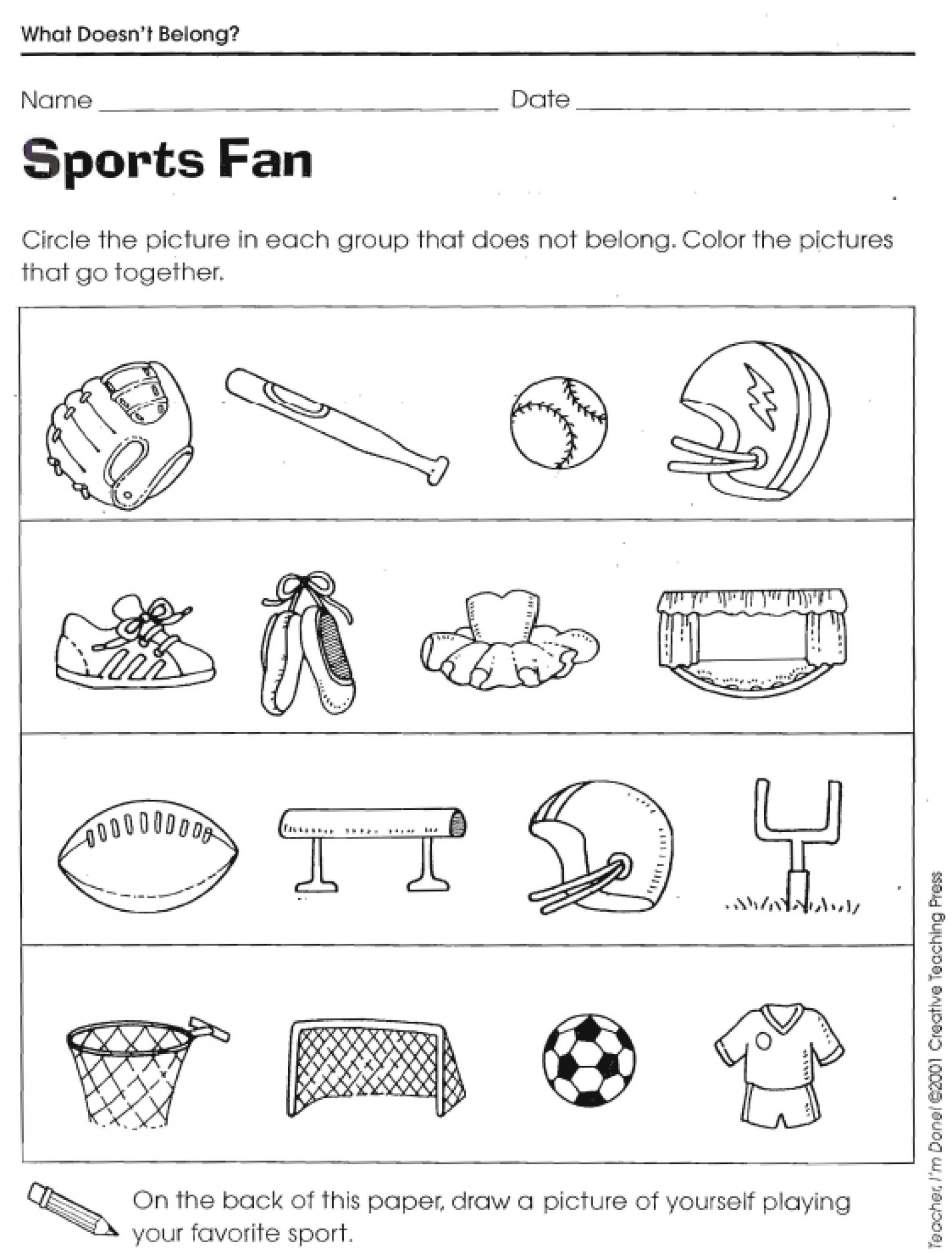 What Doesn t Belong Worksheets LoveToTeach