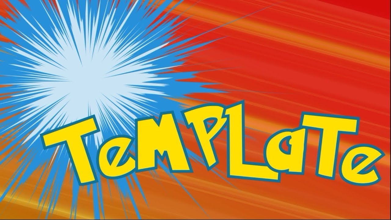 Who s That Pokemon Template YouTube Who s That Pokemon Template YouTube