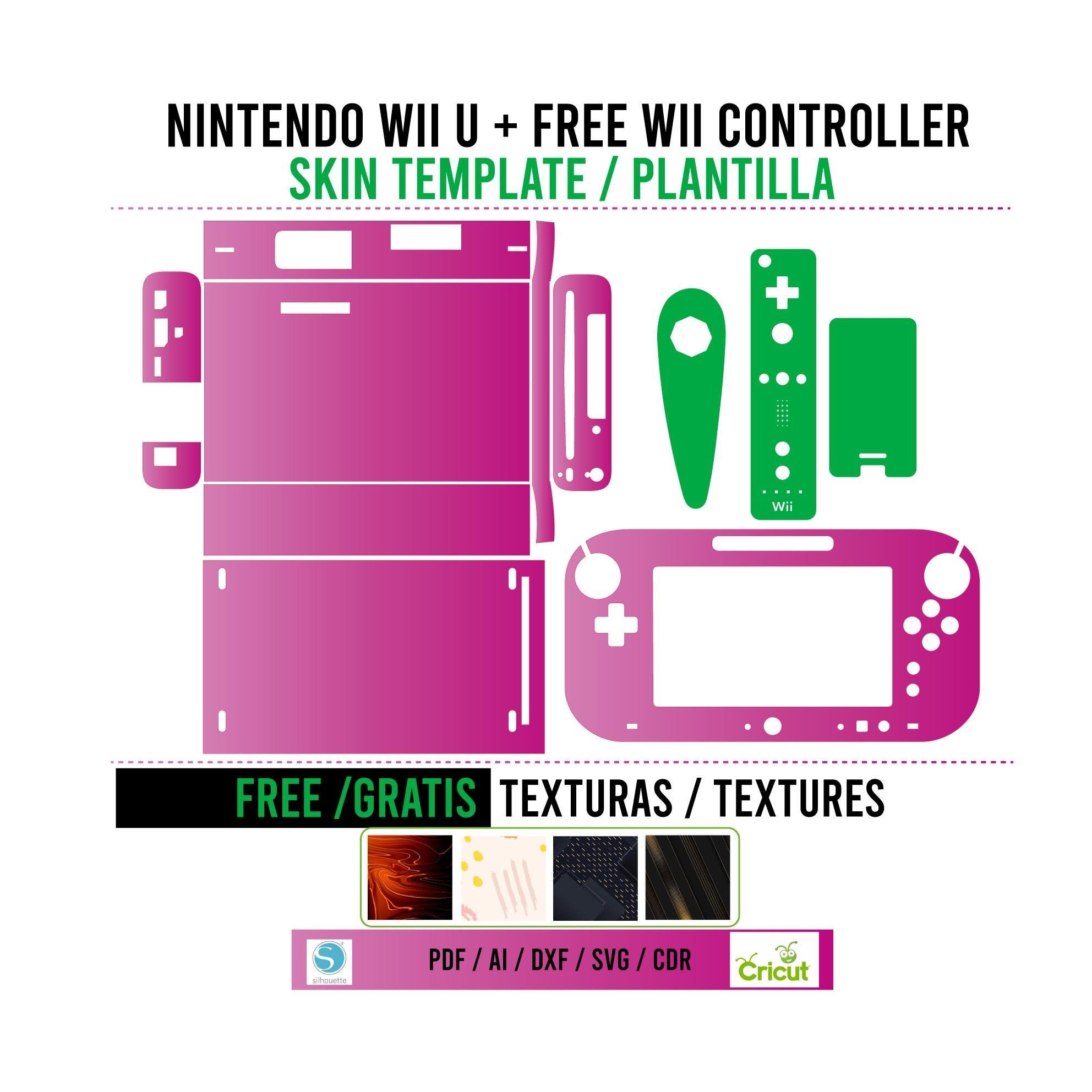 Wii U Shell Replacement Etsy Wii U Shell Replacement Etsy