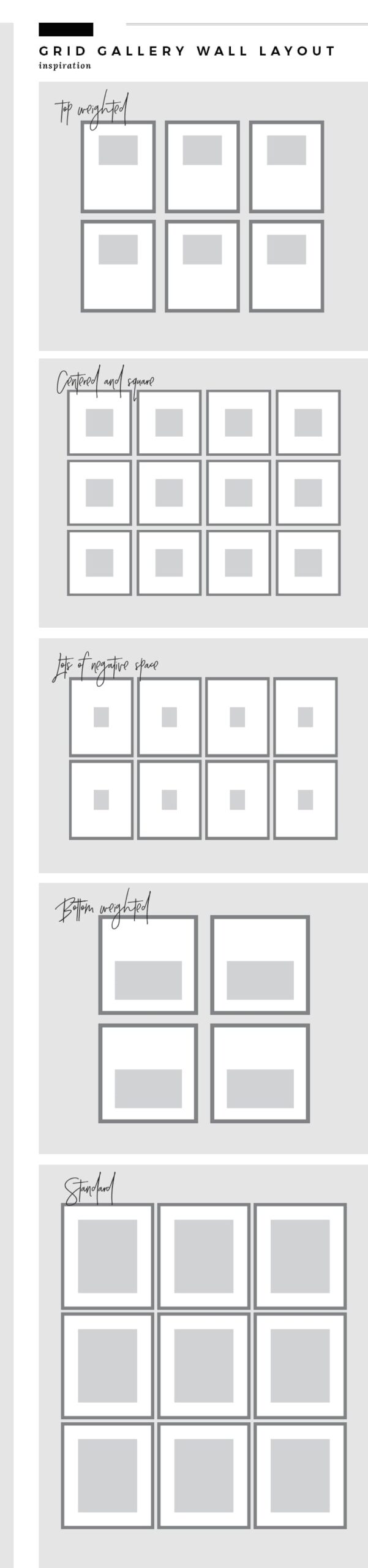 Your Guide To Creating The Perfect Grid Gallery Wall Room For Tuesday